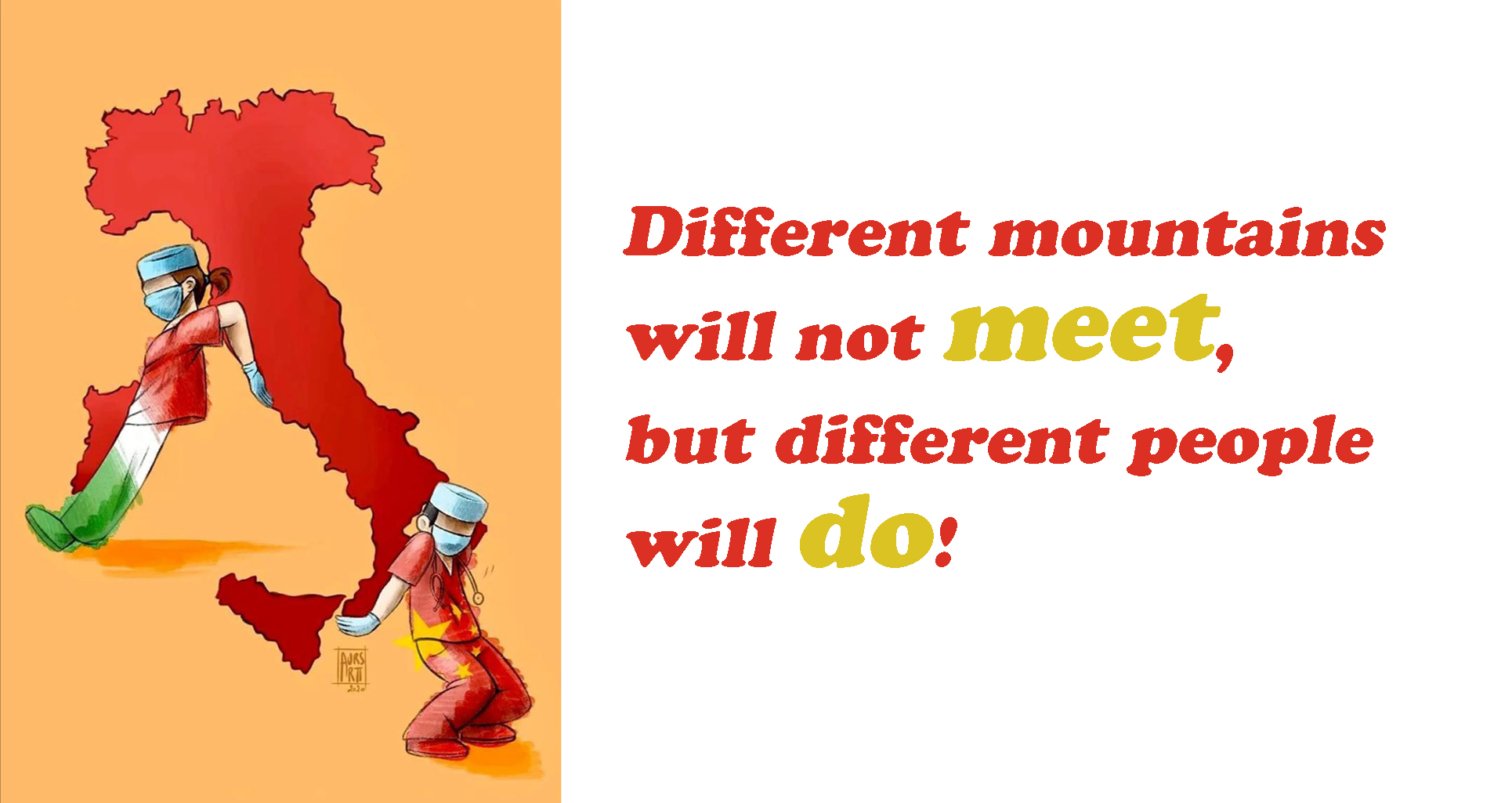 "Different mountains will not meet, but different people will do!” SHINE is helping global partners!