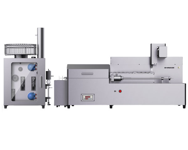 on-line combustion  ion chromatograph